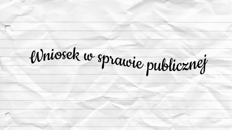 Wniosek w sprawie publicznej – jak napisać skuteczny wniosek do urzędu?