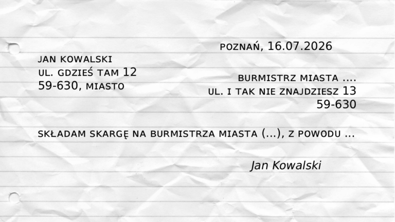 Skarga na urząd – jak napisać skargę i do kogo ją złożyć?